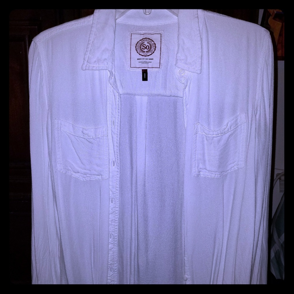 White button up shirt
